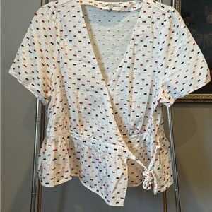 Madewell Wrap Top